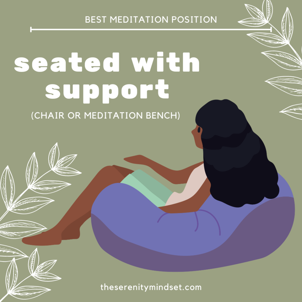 Best Meditation Position Infographics 5