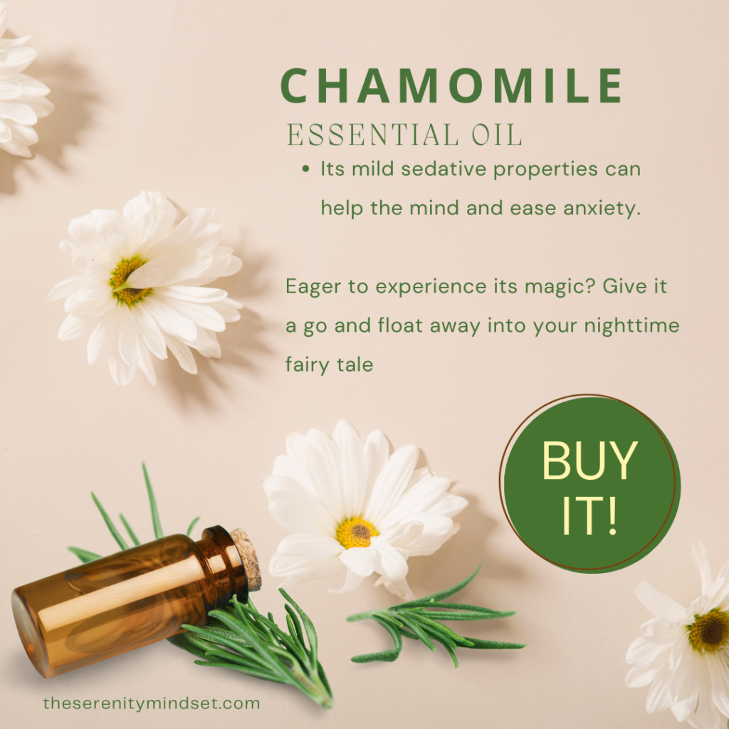 Essential Oils For Better Sleep - Chamomile