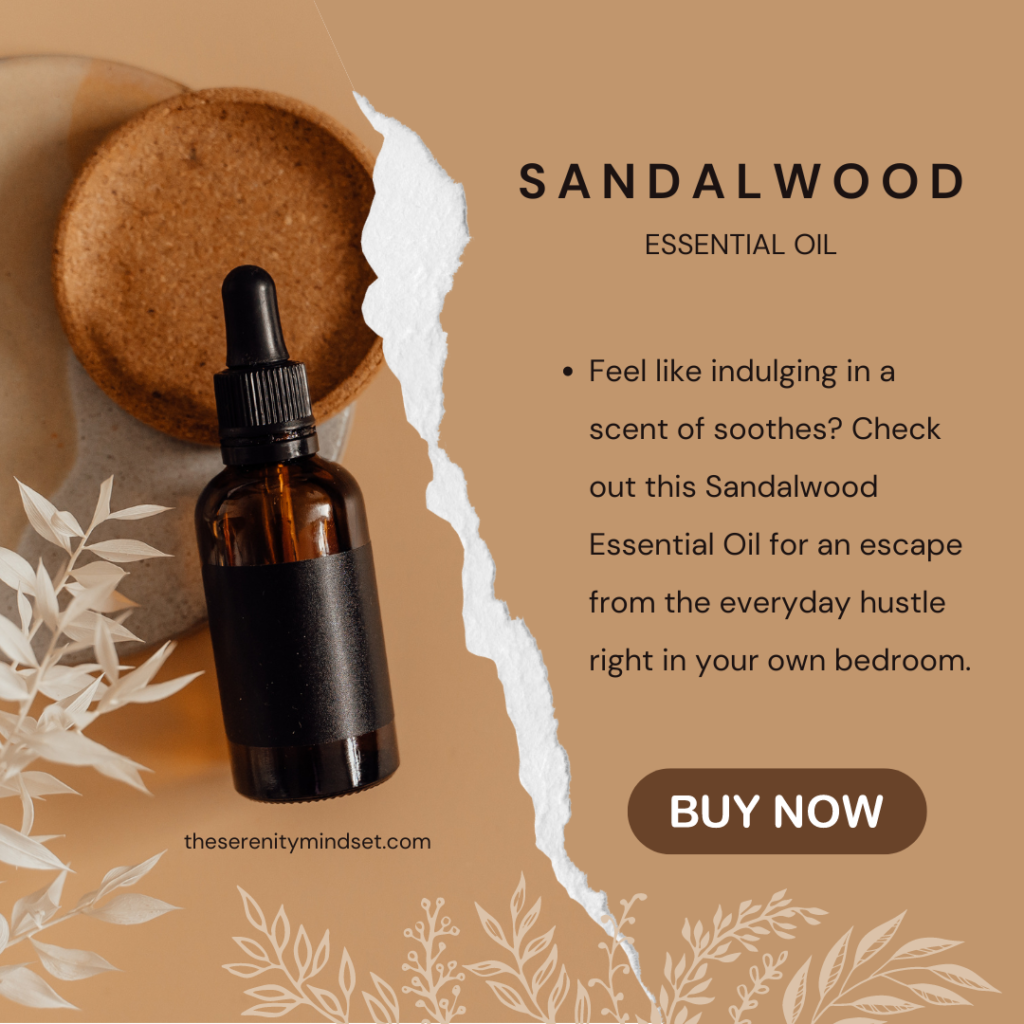 Essential Oils for Better Sleep - Sandalwood Oil