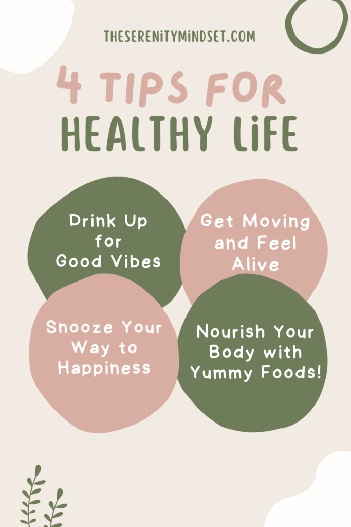 Healthy Tips Infographic - How to adopt a healthy lifestyle