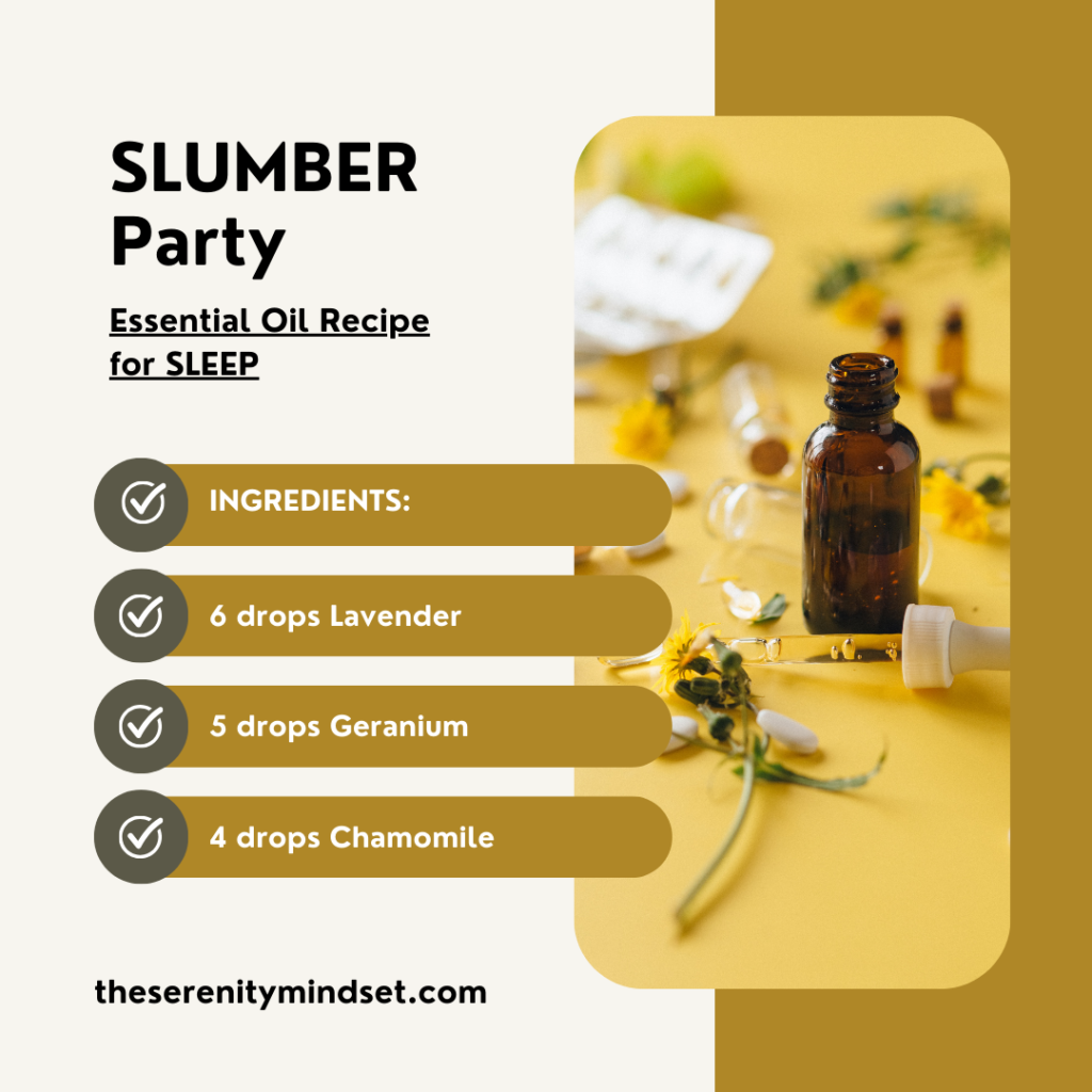 Essential Oil Recipe for Sleep