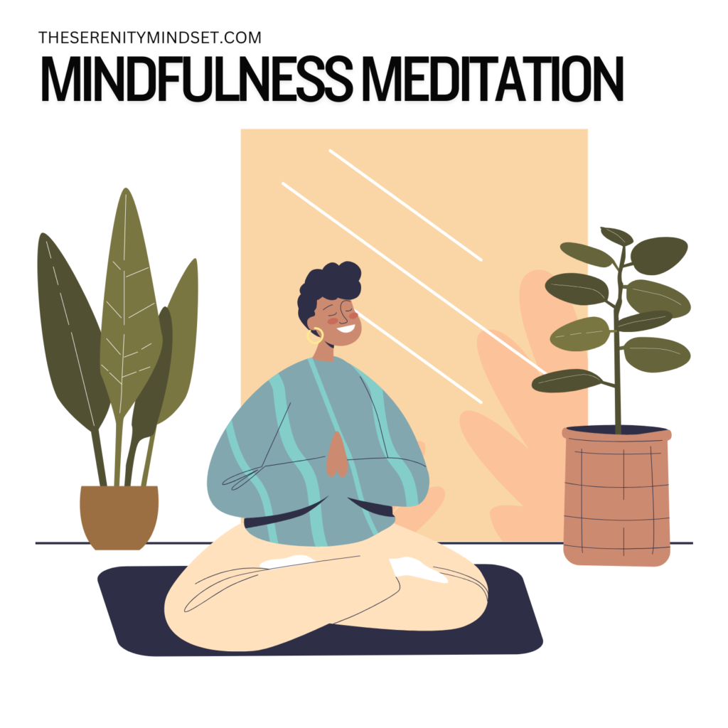 Meditation Techniques for beginners Infographics- Mindfulness meditation