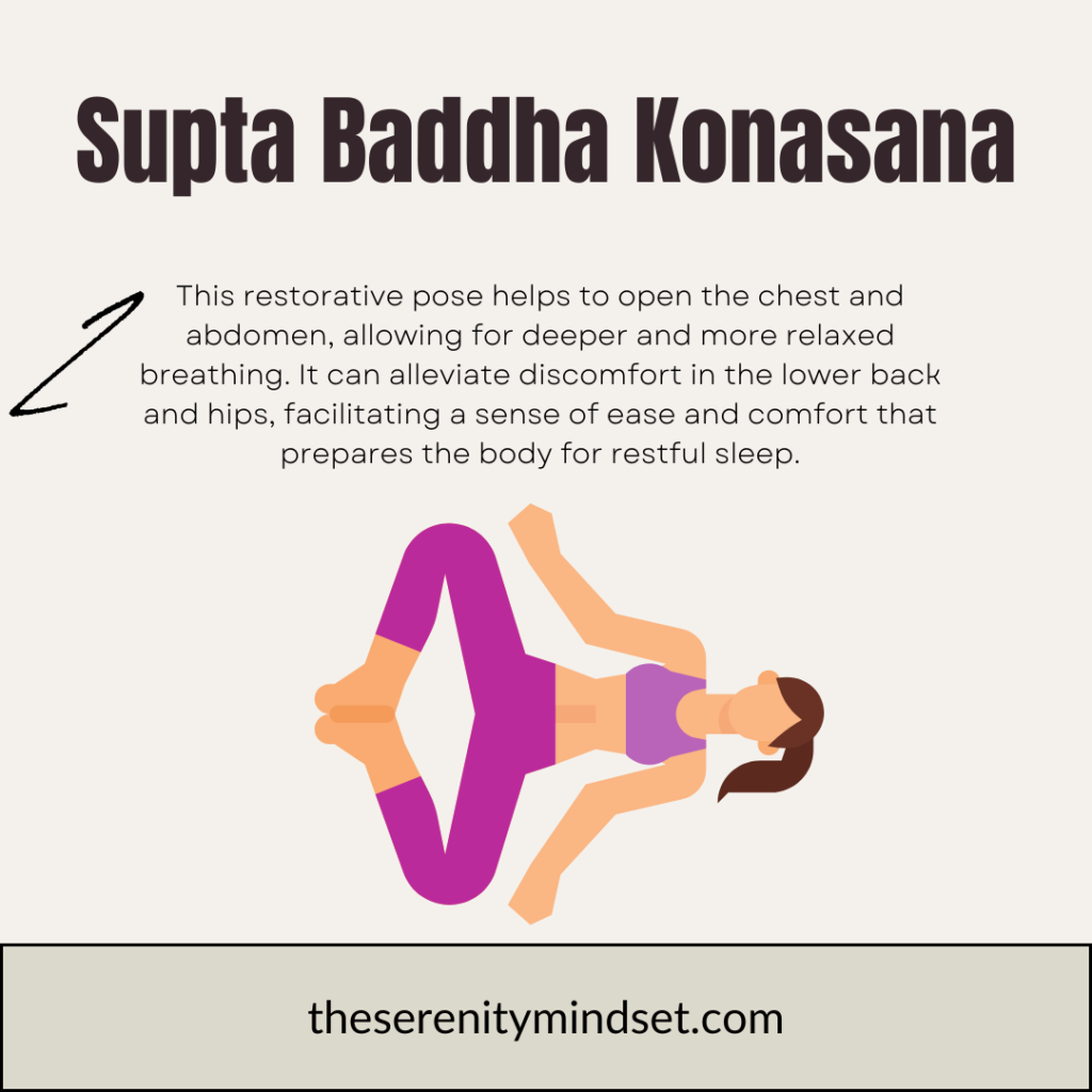 Yoga Poses for Sleep Infographics
