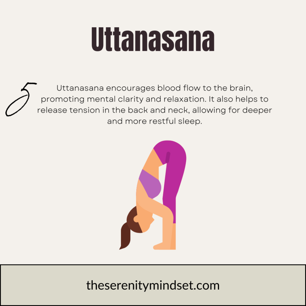 Yoga Poses for Sleep Infographics