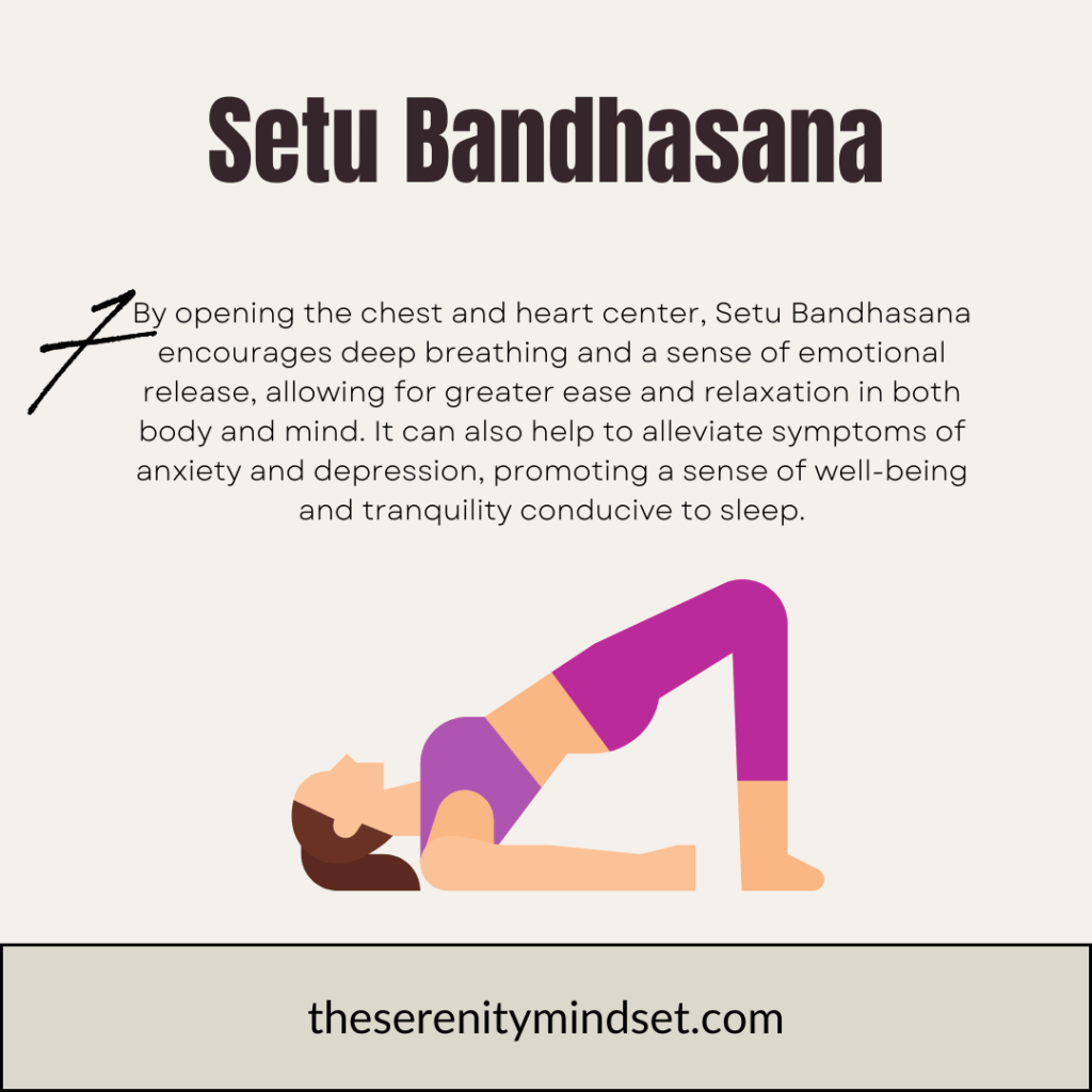 Yoga poses for Sleep Infographics
