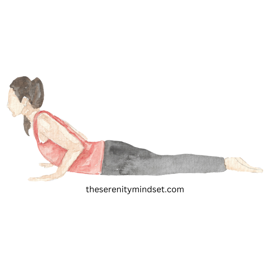 Yoga for beginners. A woman doing yoga pose