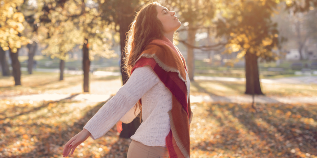 Finding your life purpose - woman listening to her inner voice