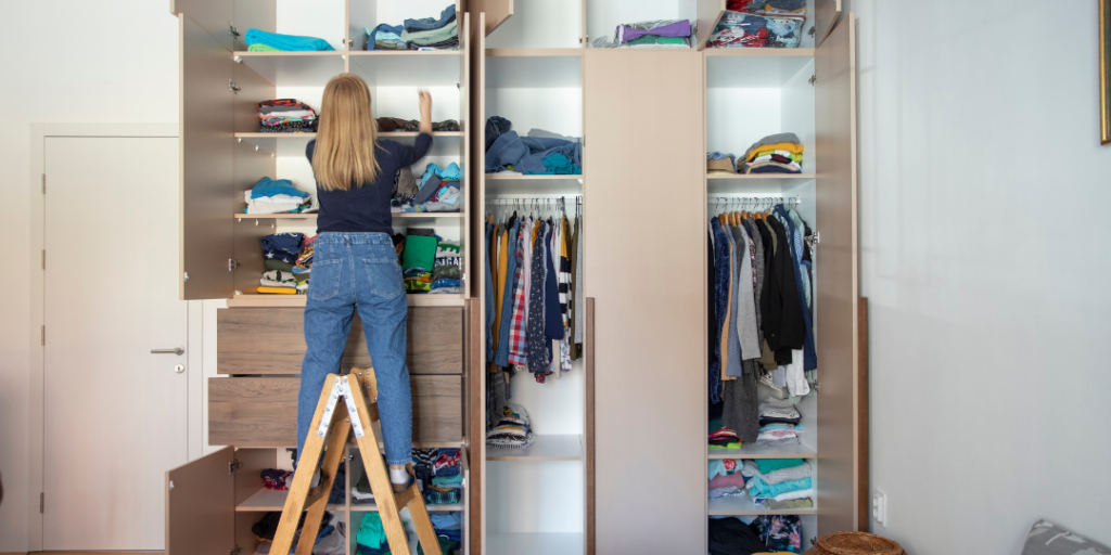 Decluttering  tips for beginners - tackle one category at a time