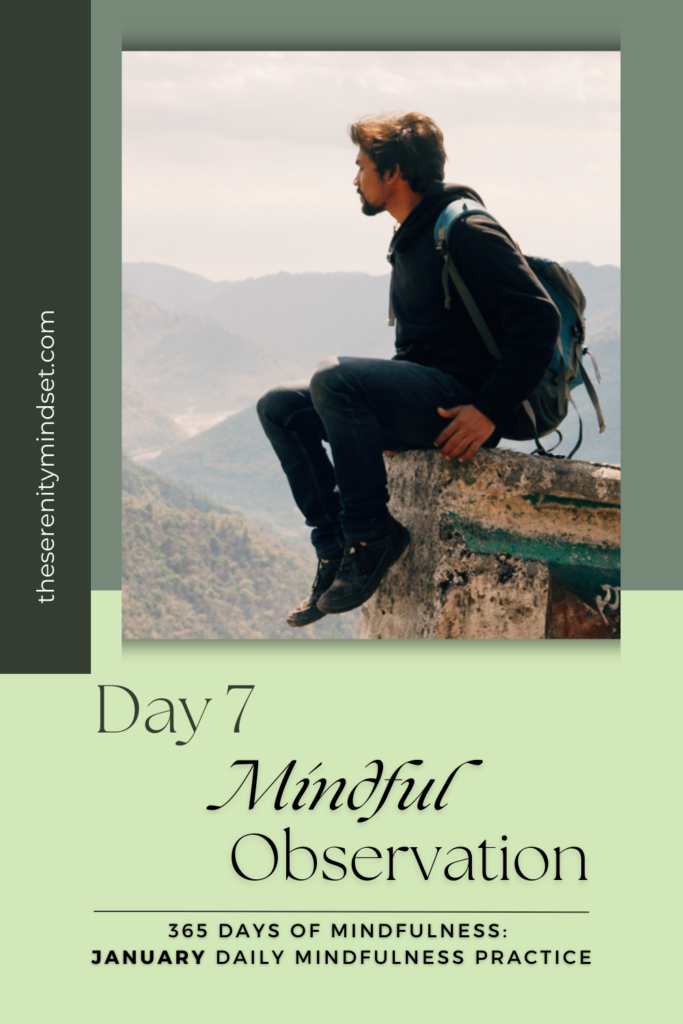 Daily Mindfulness Practice - Mindful Observation