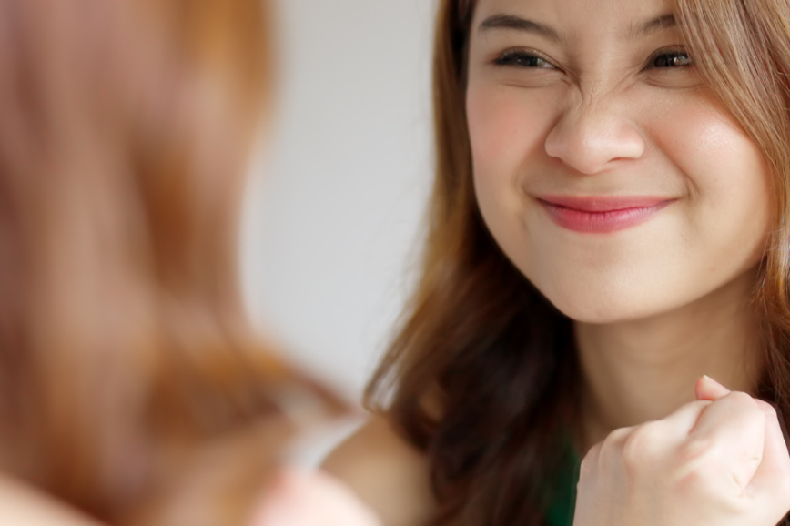 New Year Preparation - woman ready to fight