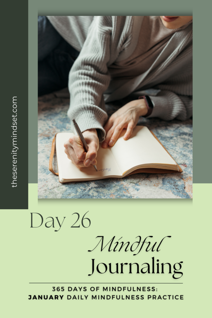 a person writing in a notebook - mindful journaling